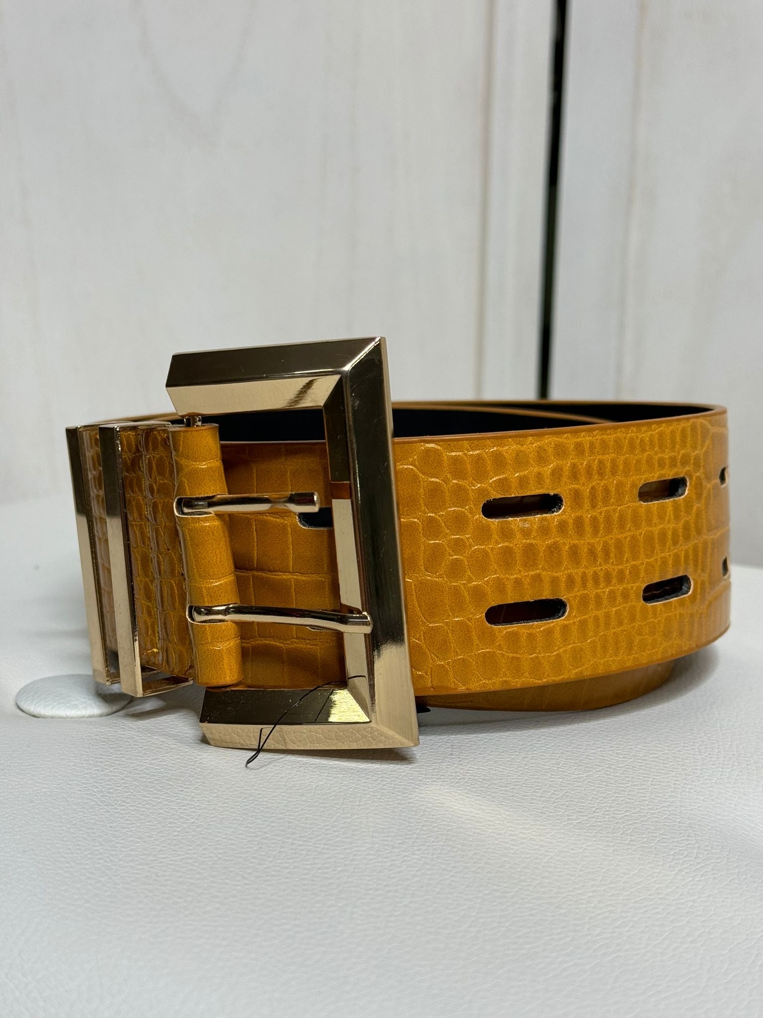 Cintura senape e oro