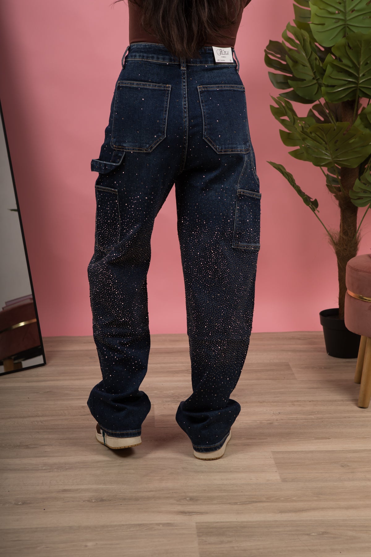 Jeans Cargo Glitter
