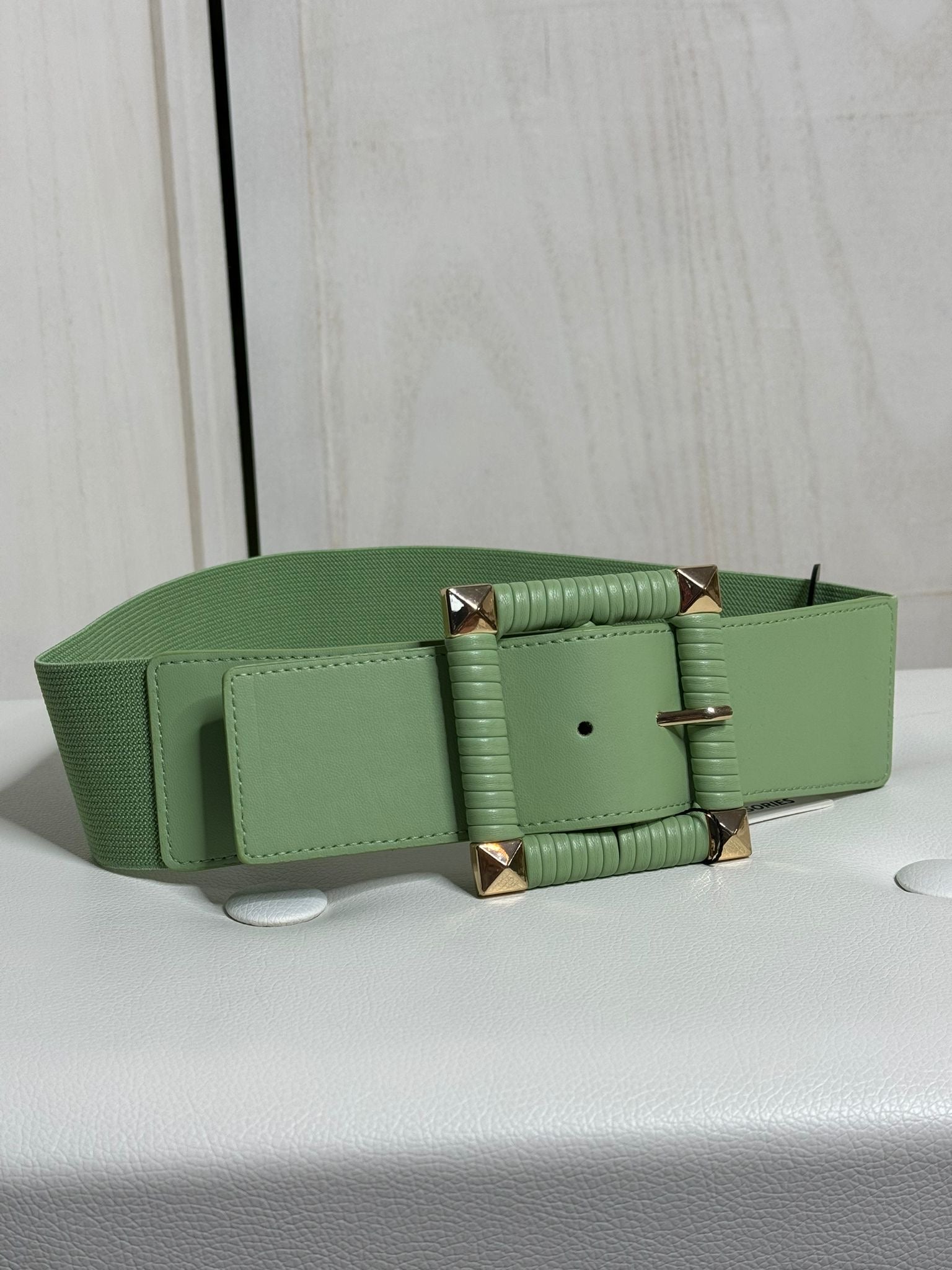 Cintura azzurra e verde acqua