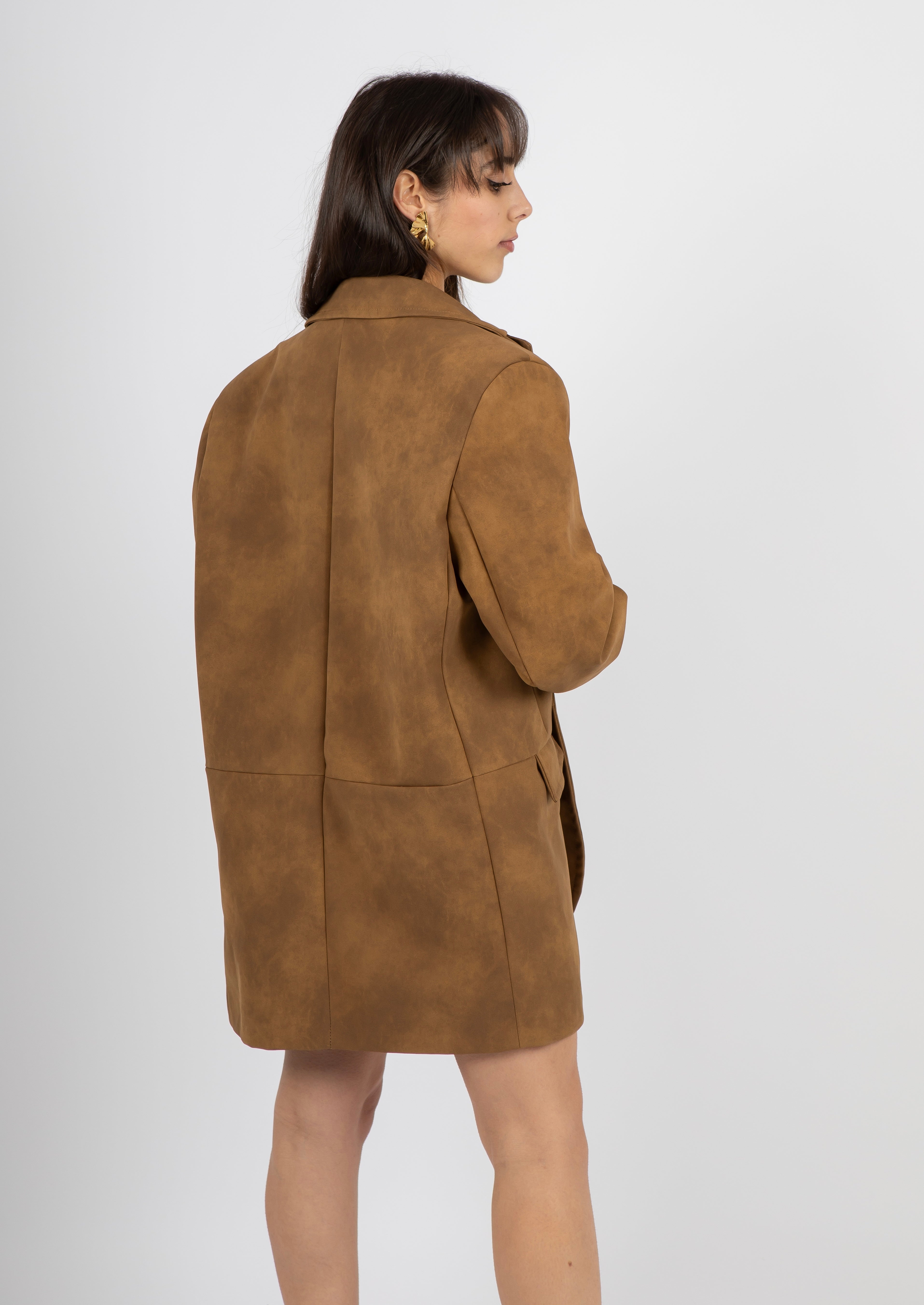 Blazer Over Camoscio