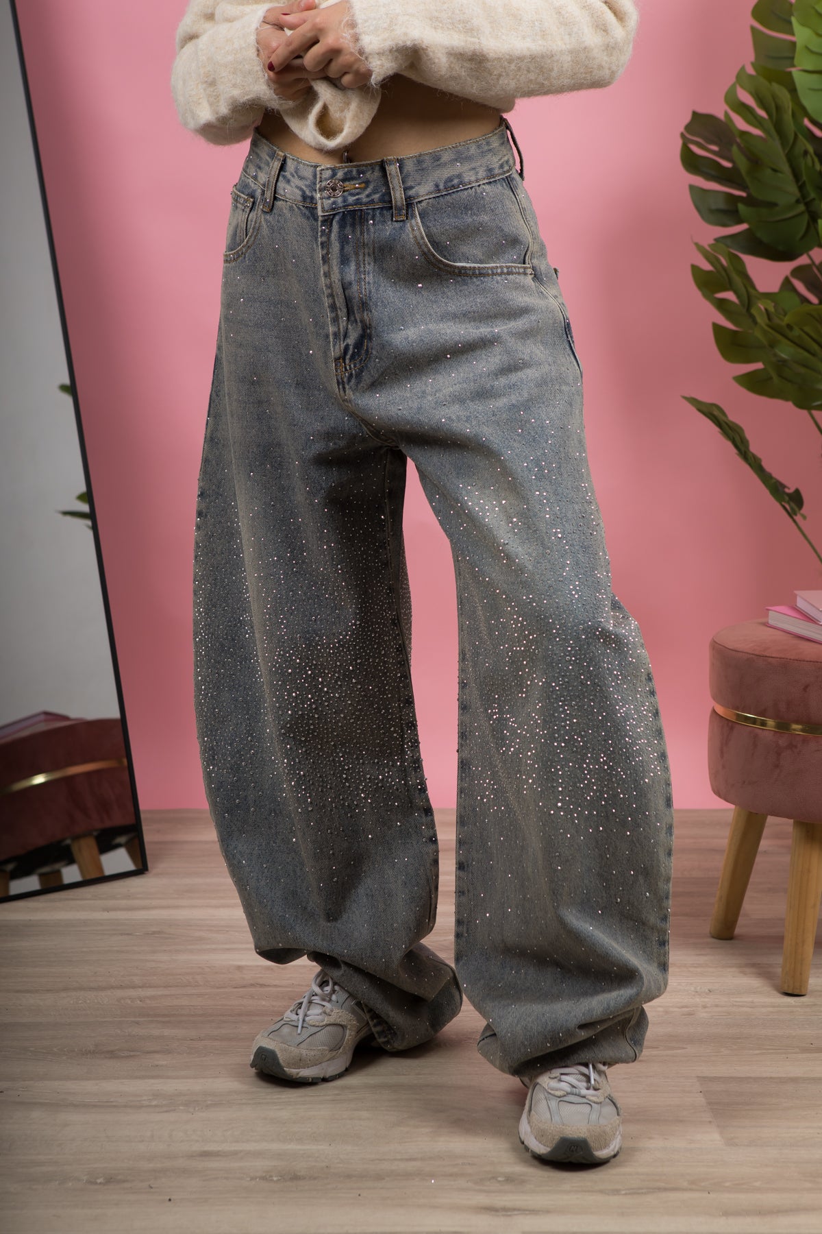 Jeans Balloon Glitter