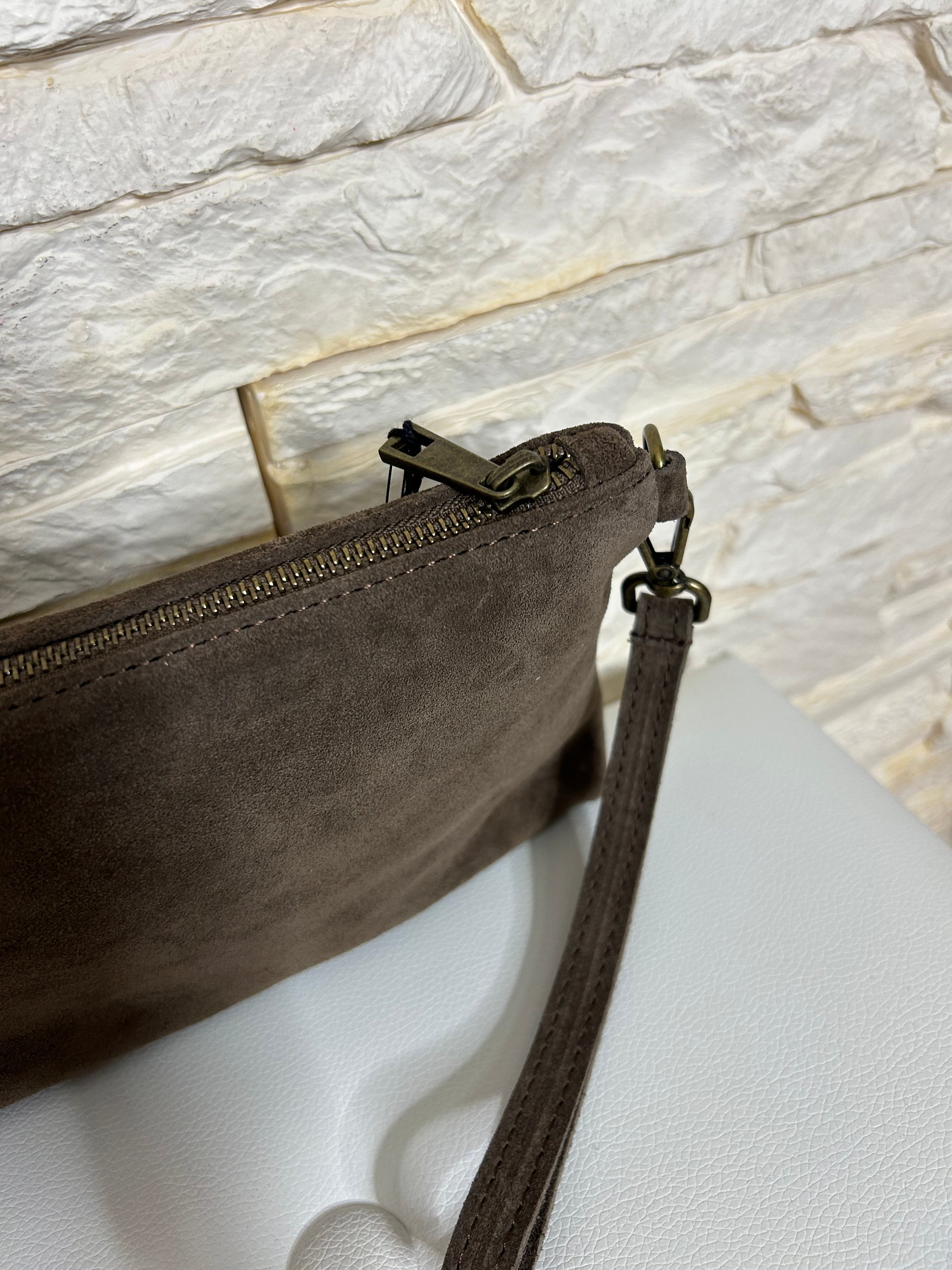 Borsetta in camoscio