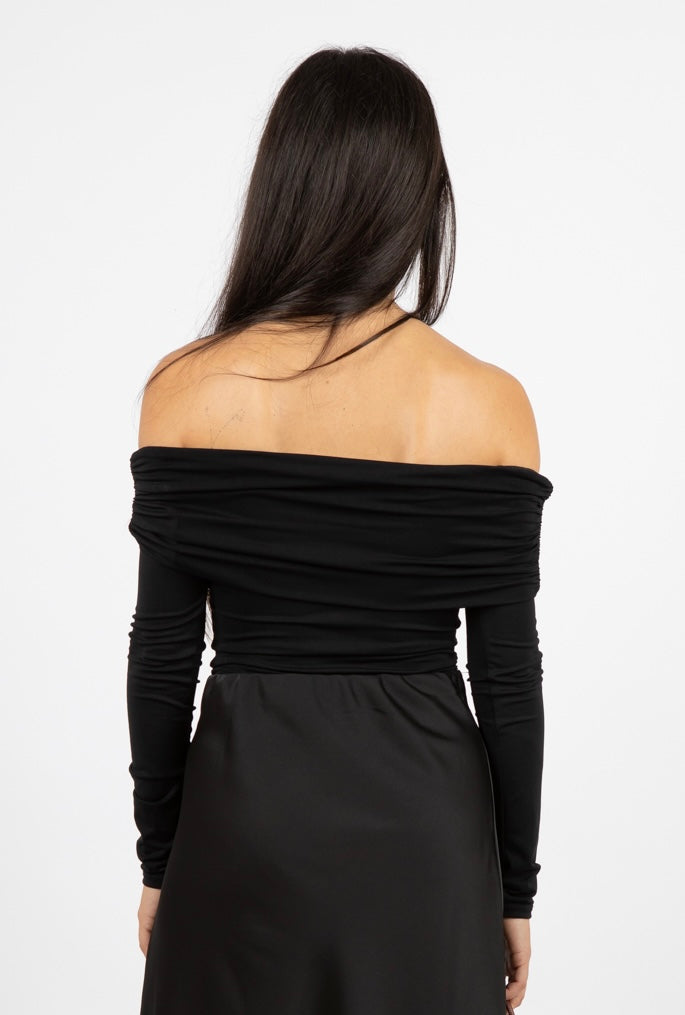 Body con scollo a barca