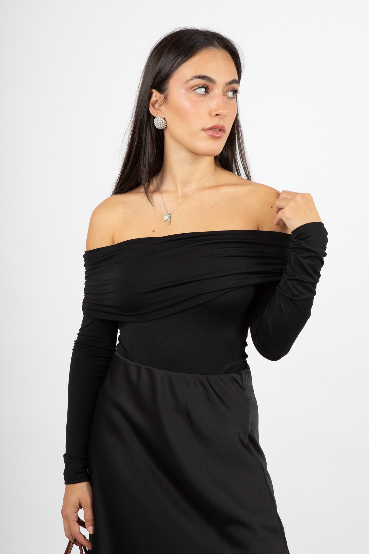 Body con scollo a barca