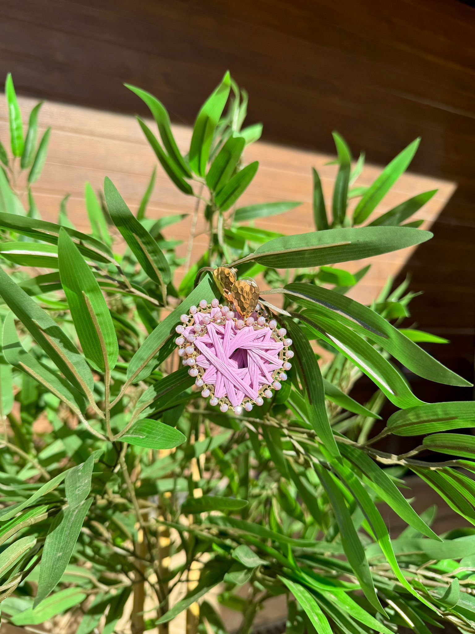 Orecchini sunset lilla