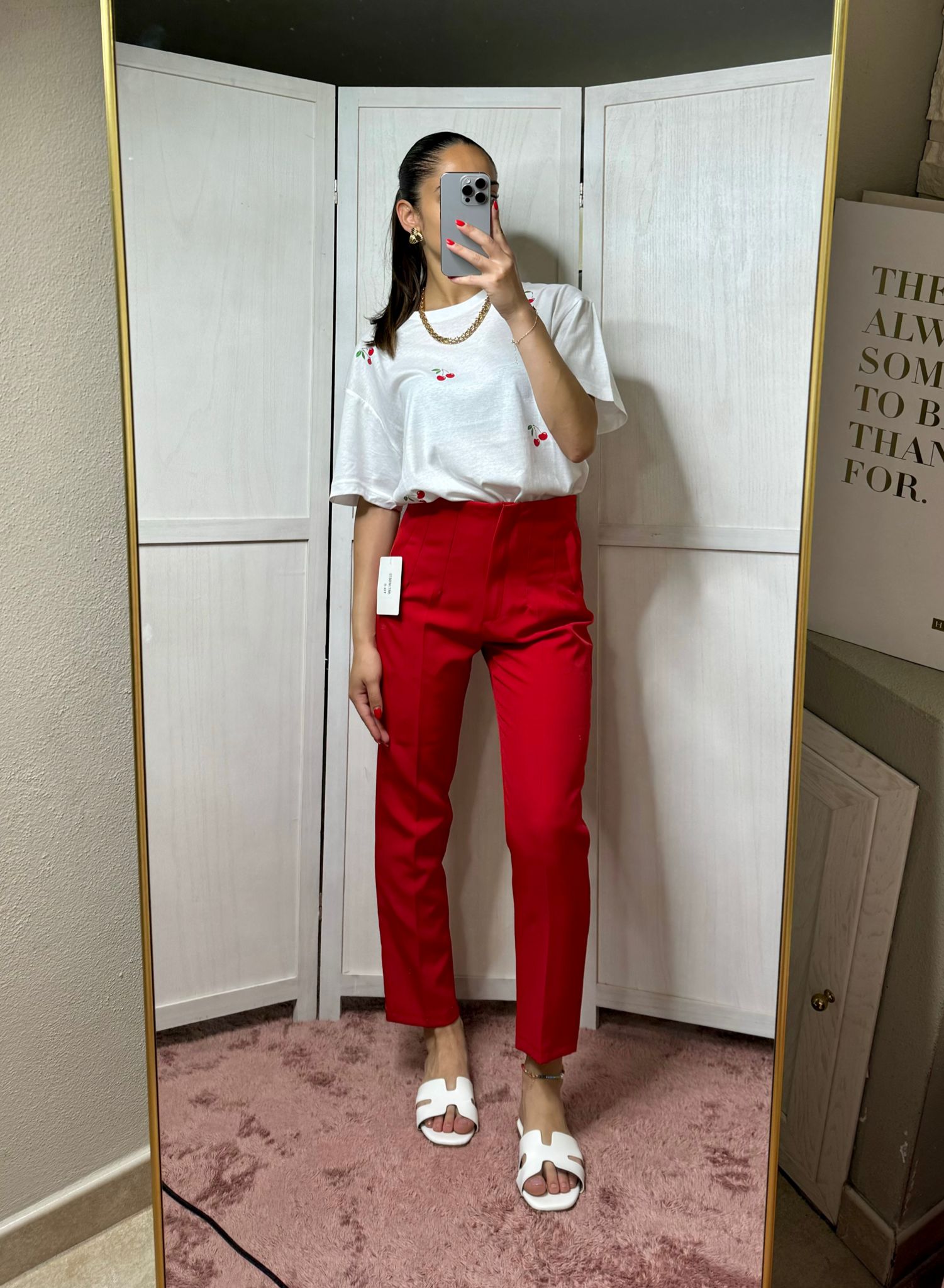 Pantalone rosso