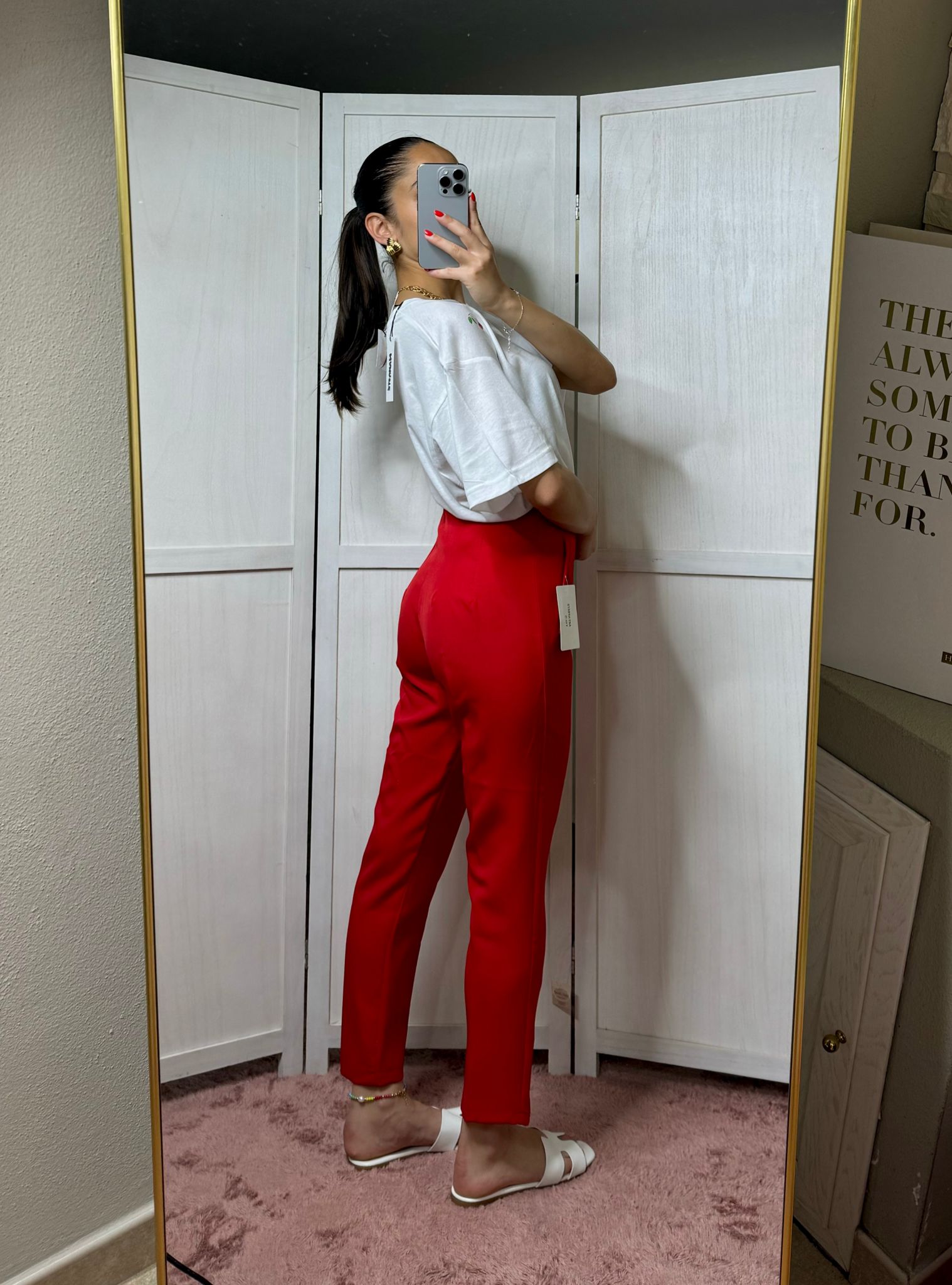 Pantalone rosso