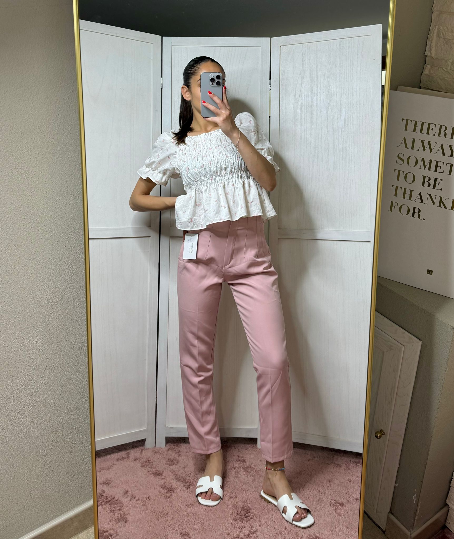 Pantalone rosa