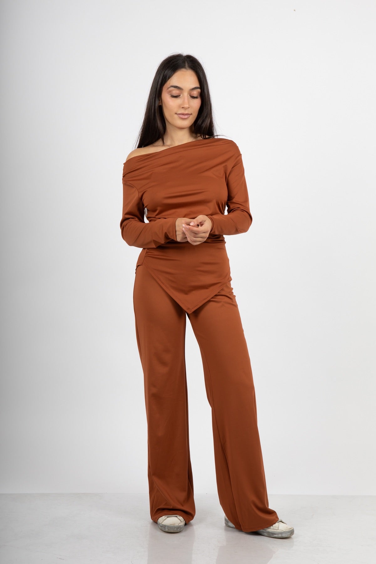 Coordinato terracotta