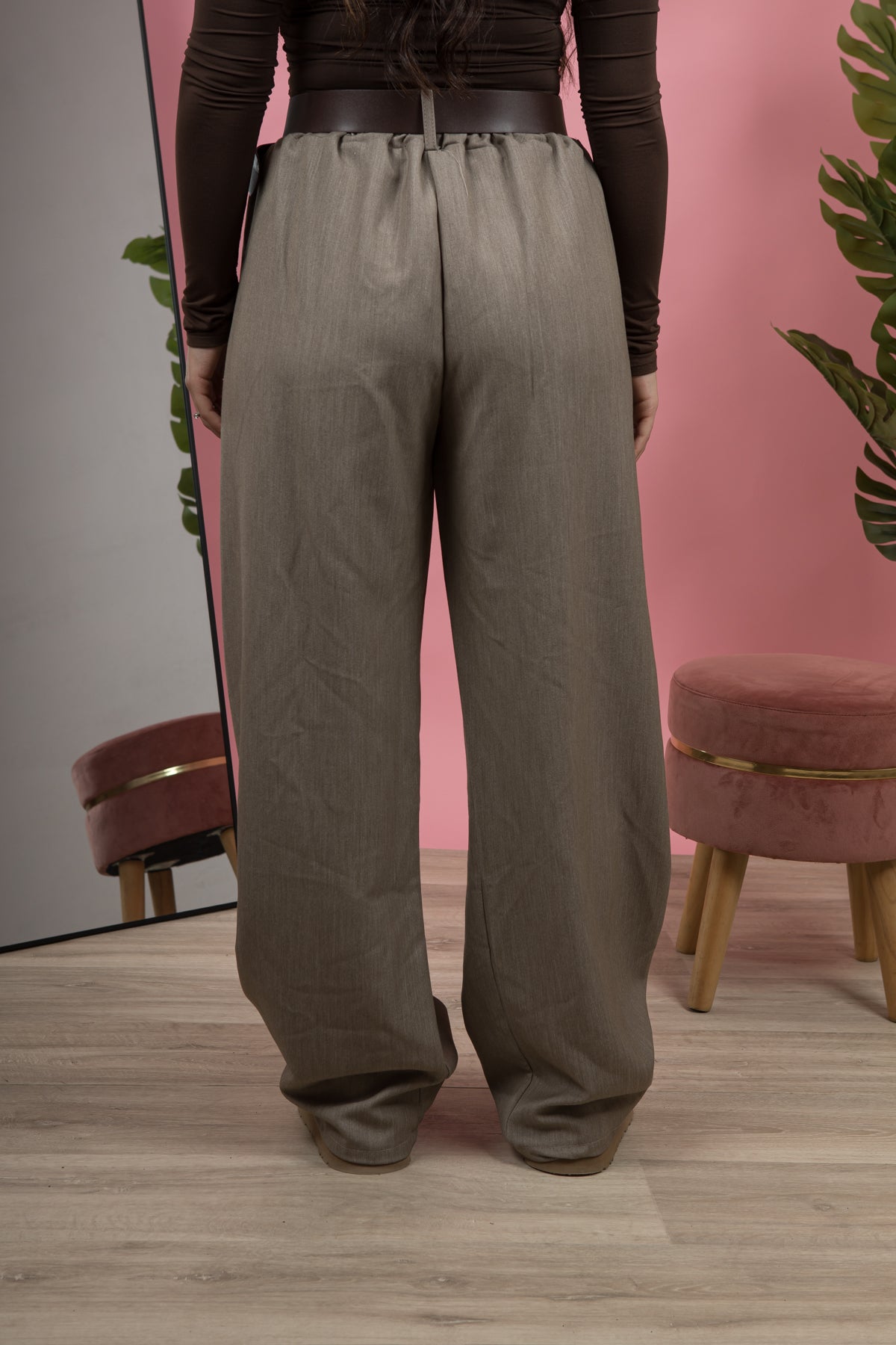 Pantalone morbido con cintura