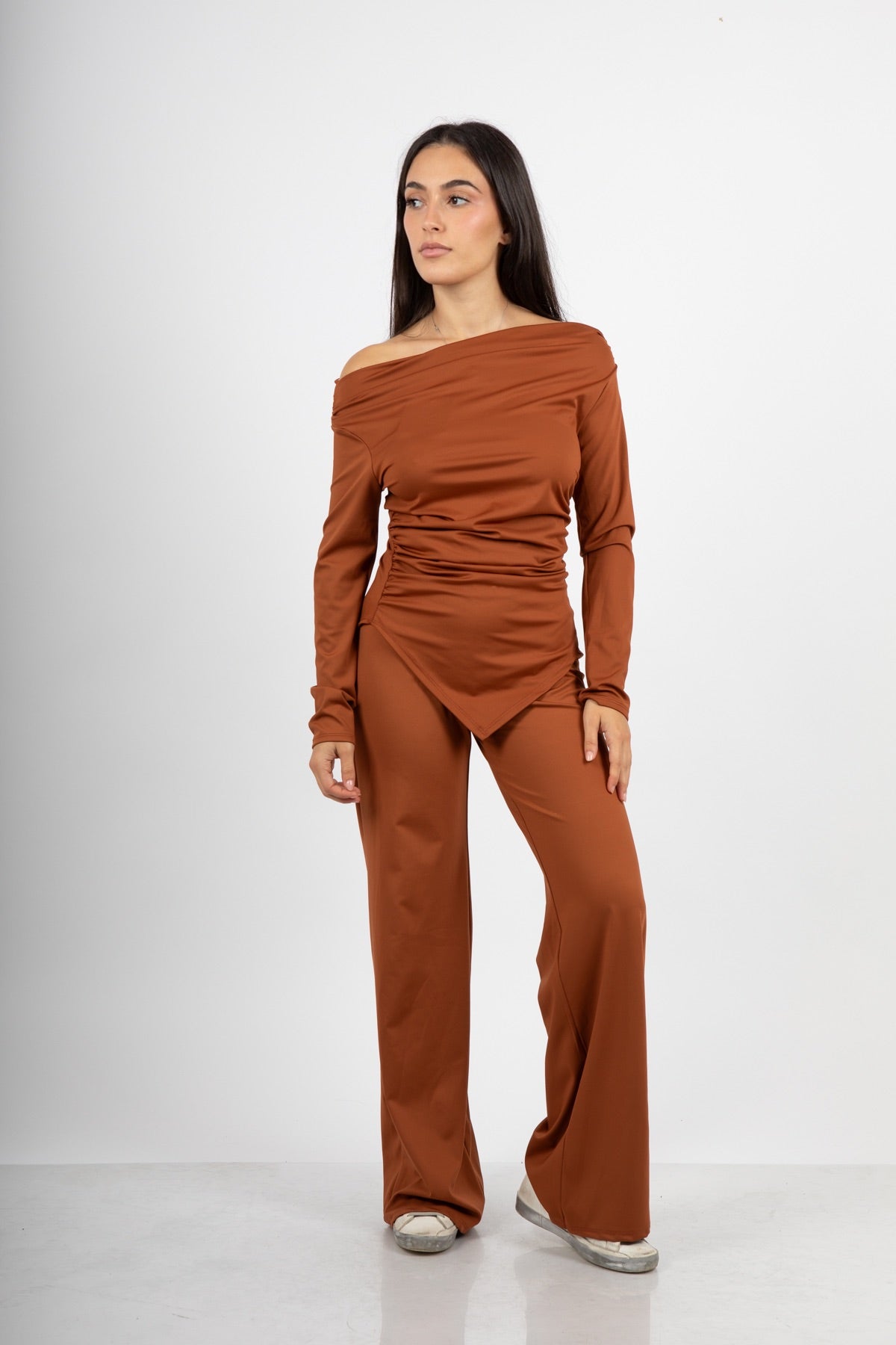 Coordinato terracotta