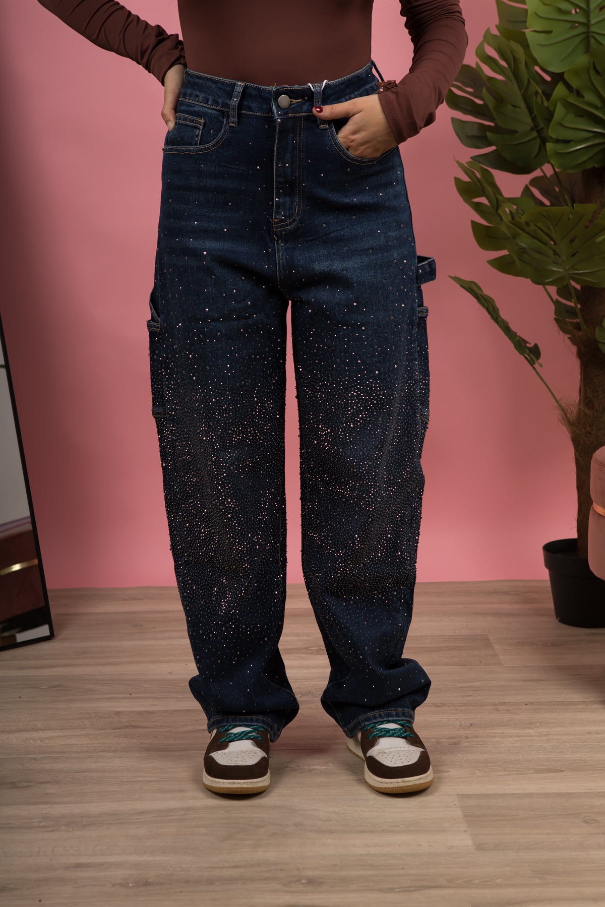 Jeans Cargo Glitter