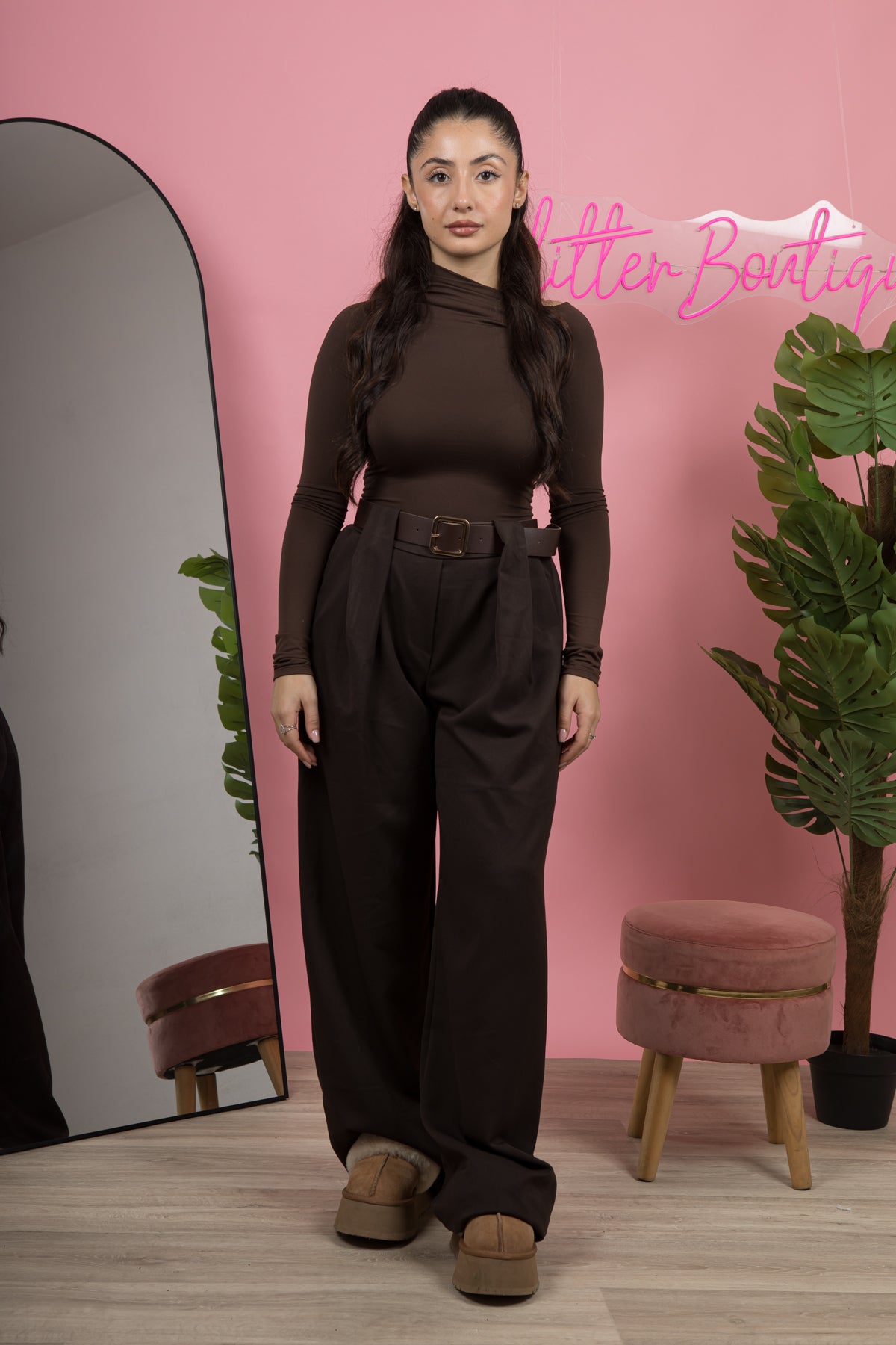 Pantalone morbido con cintura