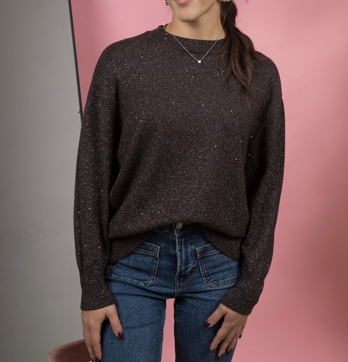 Maglioncino Brown Shine